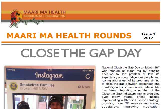 Maari Ma Health Rounds Issue 1 : 2017