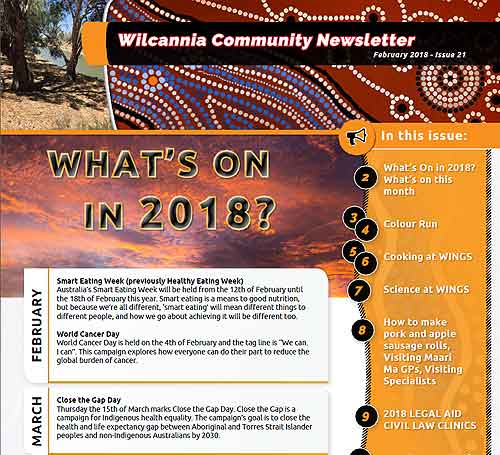 Wilcannia Community Newsletter